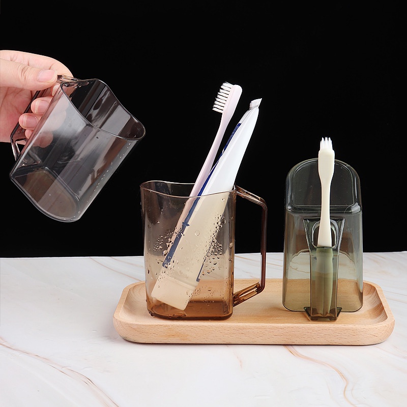 Cốc Nhựa Đánh Răng Thiết Kế Sang Trọng Tiện Dụng Cho Gia Đình