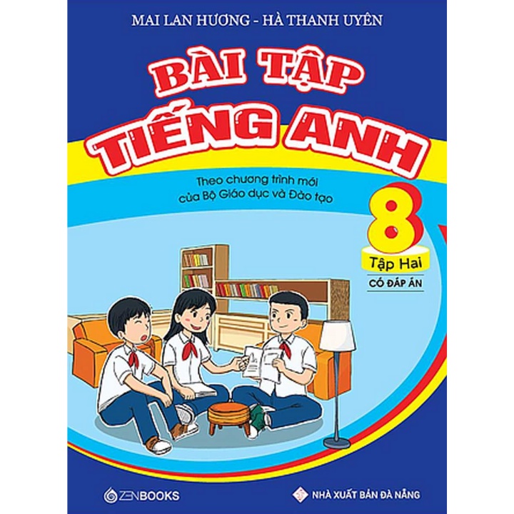 Sách - Bài Tập Tiếng Anh Lớp 8 Tập 2 (Có Đáp Án) - Chương Trình Mới