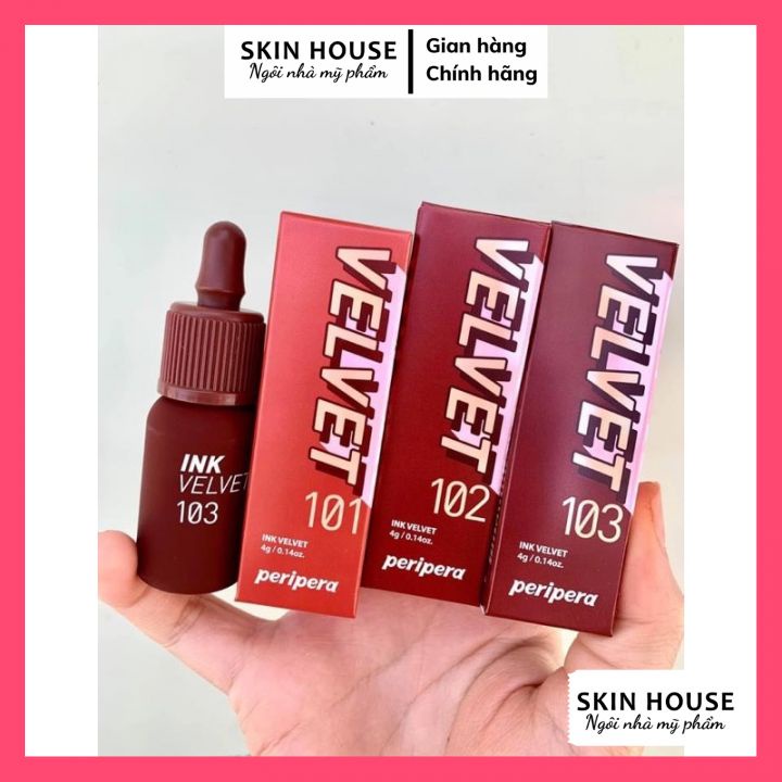 Son Kem Lỳ Peripera Ink Velvet 2021 - Son Kem Lỳ Lâu Trôi