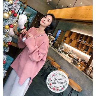 (Order-M) Ulzzang Áo len Oversize M0102