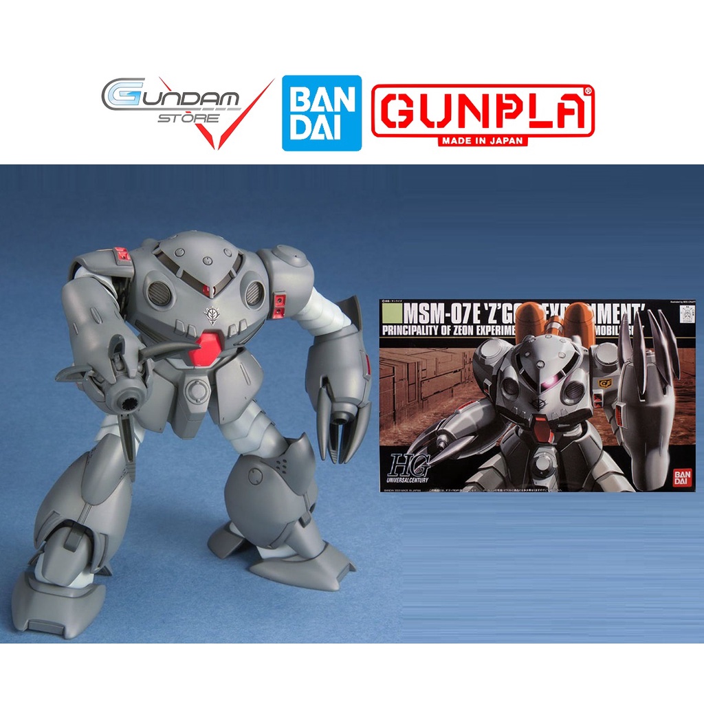 Mô Hình HG ZGOK E MSM-07E Gundam Bandai 1/144 HGUC UC Đồ Chơi Lắp Ráp Anime Nhật