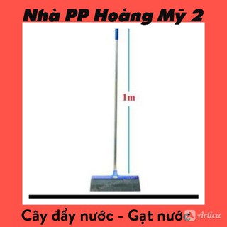 Cây Đẩy (GẠT) Nước Sàn Nhà - Cán inox Đầu gạt nhựa