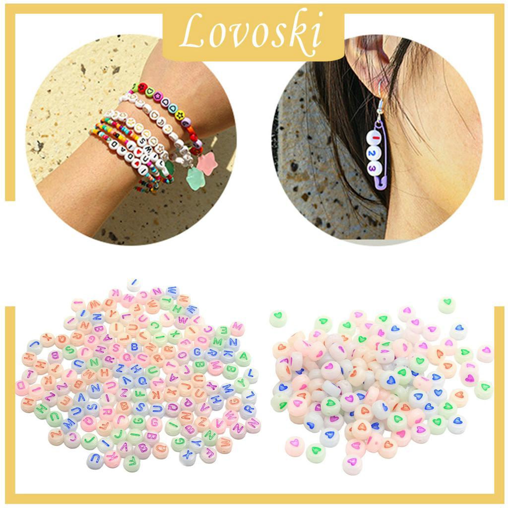 Bộ 500 Hạt Nhựa Làm Trang Sức