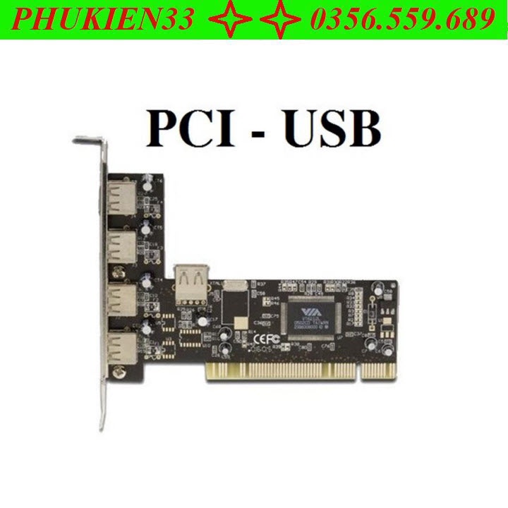 Card chuyển đổi PCI sang USB - PCI to USB