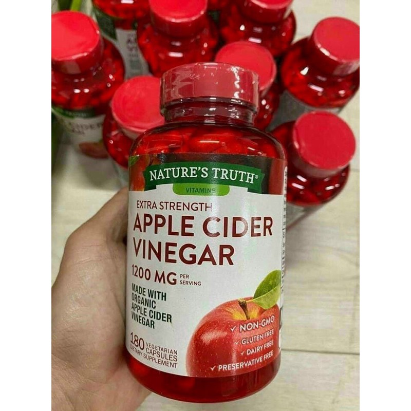 VIÊN APPLE CIDER VINEGAR 180 VIÊN MỸ