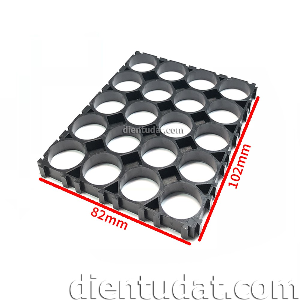 Khung Đế Ghép Cell Pin 18650 4*5 - 20 Cell