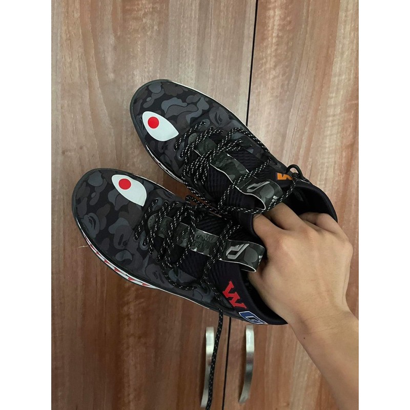 giày bóng rổ dame 4 bape