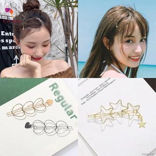 Kẹp tóc kim loại thiết kế đơn giản