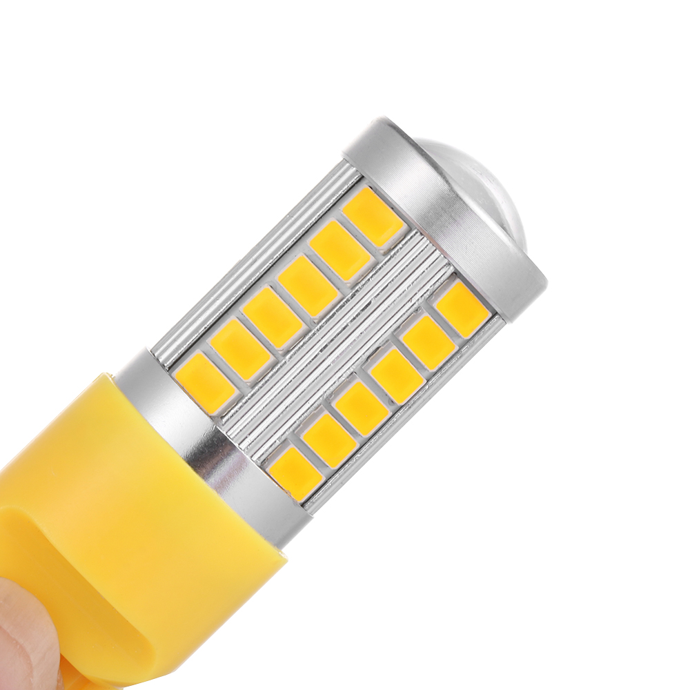 Bóng Đèn LED Phanh Xe Ánh Sáng Vàng 33SMD 5730 T20 W21/5W 7443
