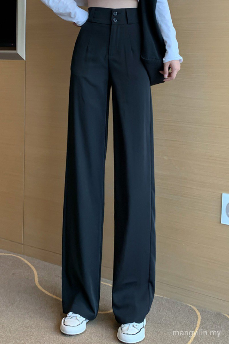 Quần Dài Ống Rộng Lưng Cao Tôn Dáng Hợp Thời Trang | BigBuy360 - bigbuy360.vn