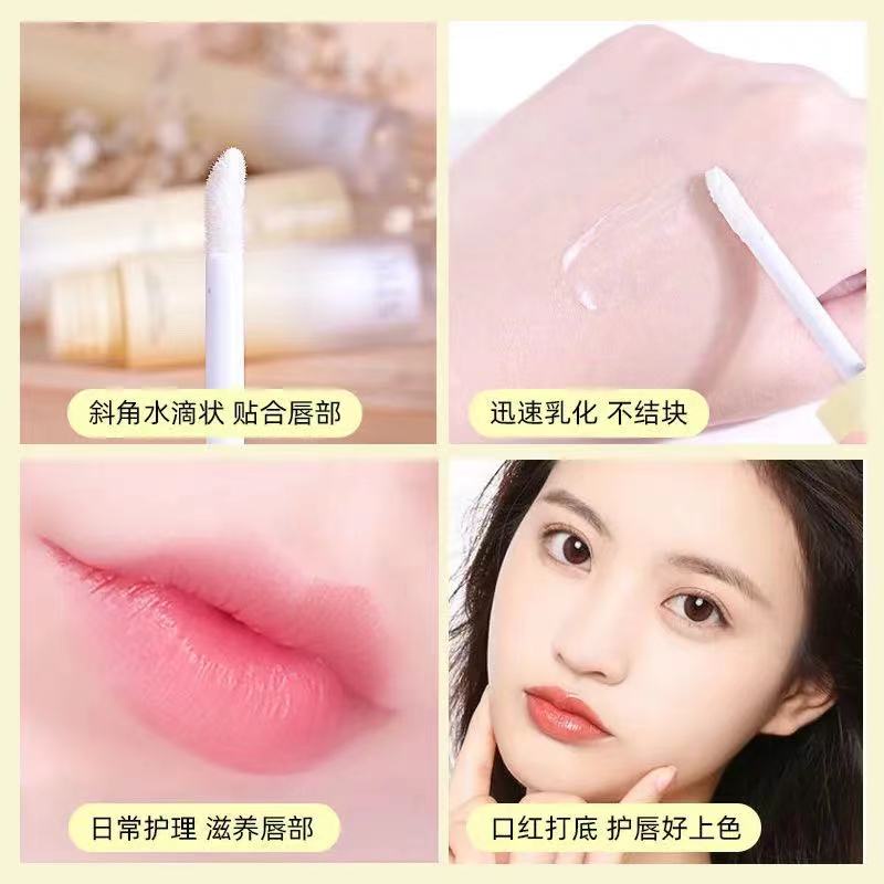 (Hàng Mới Về) Son Bóng Dưỡng Môi Màu Sắc Tự Nhiên Dành Cho Người Mới Bắt Đầu