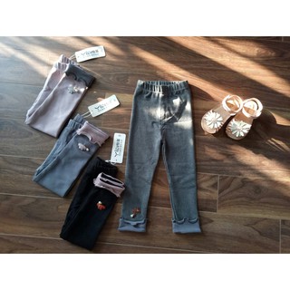 Quần legging bé gái xuất nhật