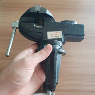 Ê tô kẹp bàn đa năng mâm xoay 360° hãng Asaki AK-6275 - Êtô kẹp bàn, cố định các chi tiết cần gia công