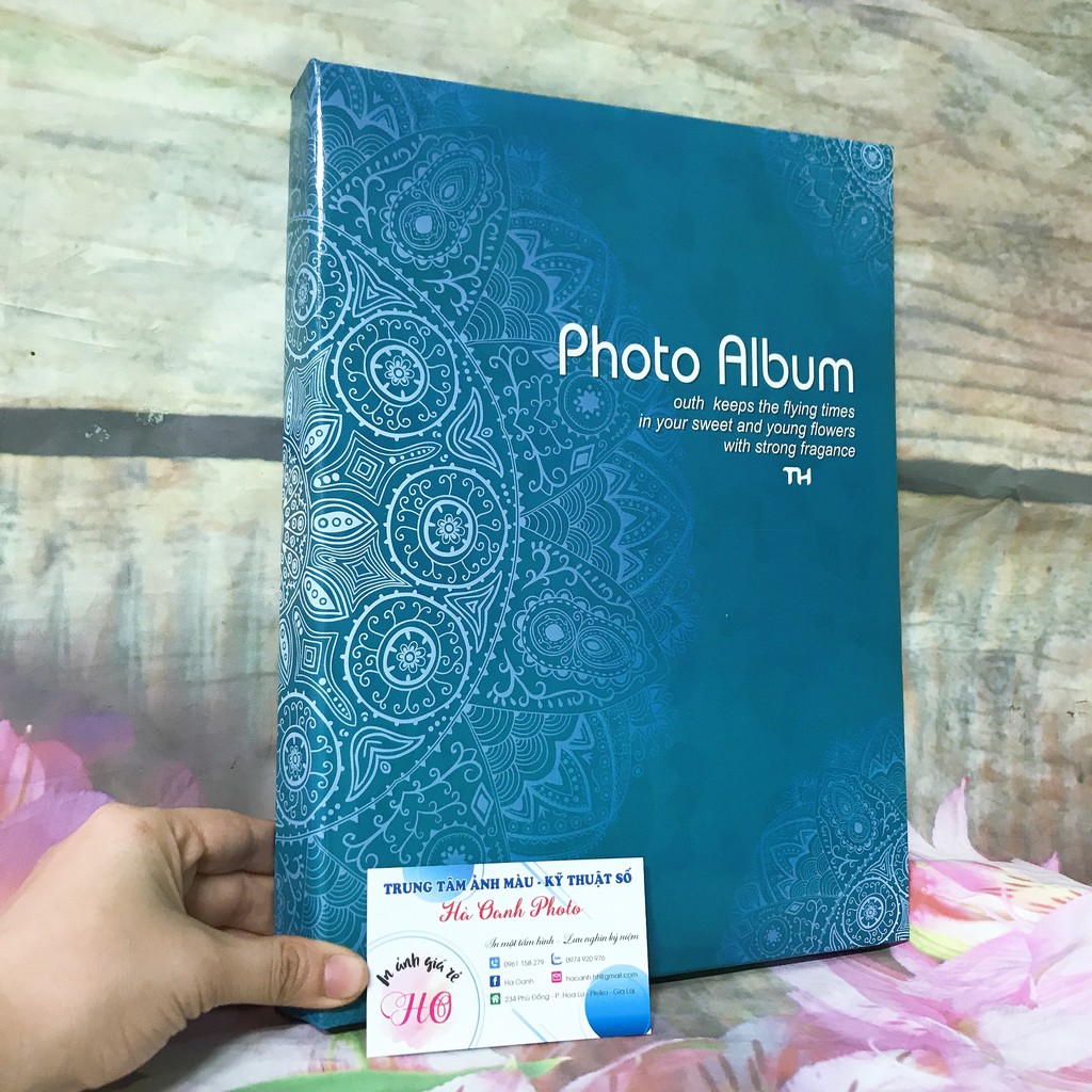 Album ảnh 13x18 bìa giấy cứng nhiều mẫu siêu xinh