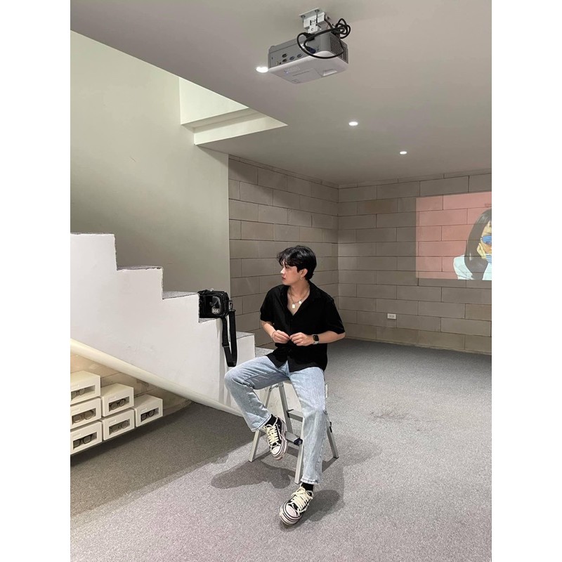 Quần jean nam rách gối ống rộng chất dày TẶNG VỚ 0Đ, quần bò jean ống rộng, quần baggy jean FFStore | BigBuy360 - bigbuy360.vn