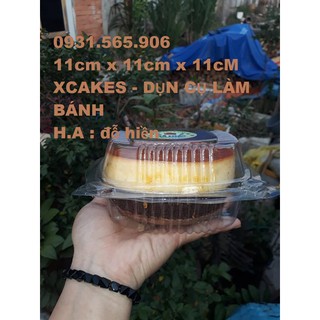 Hộp Nhựa Nắp Gập 13 Cm Mã Số H129 Set 10