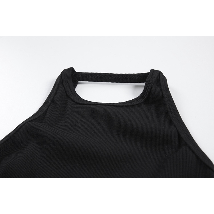 DUNEA Đầm Hai Dây Hở Lưng Thiết Kế Mới Xinh Xắn Thời Trang Dành Cho Nữ