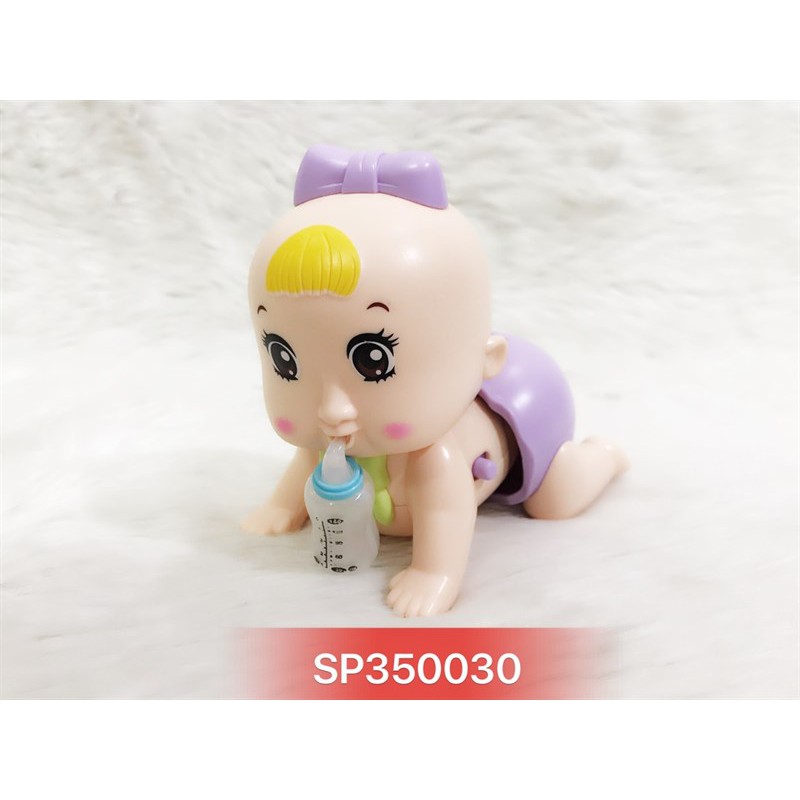 Toy Búp bê sơ sinh bú bình biết bò ( 1 CON / 70K ) - CCO