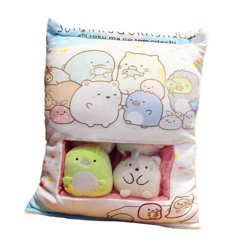 Thú Nhồi Bông Hình Sumikko Gurashi Mềm Mại Trang Trí Nhà Cửa