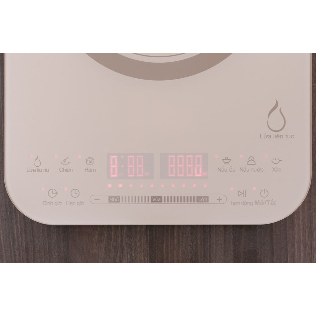 Bếp từ đơn Midea MI-T2117DA ,  bếp từ ăn lẩu Thái Lan chính hãng