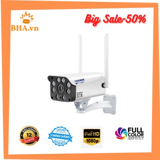 Camera Wifi Yoosee Lắp ngoài trời Full HD 1080P - Có đèn led chiếu sáng
