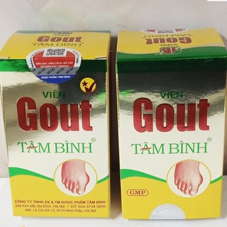 VIÊN GOUT TÂM BÌNH hỗ trợ giảm triệu chứng đau do gút