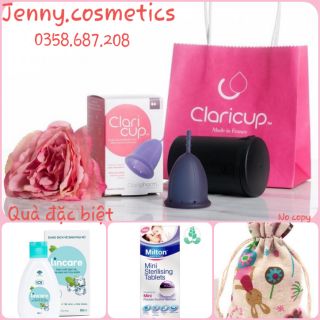 Cốc Nguyệt San Kháng Khuẩn Claricup Nhập Khẩu Pháp