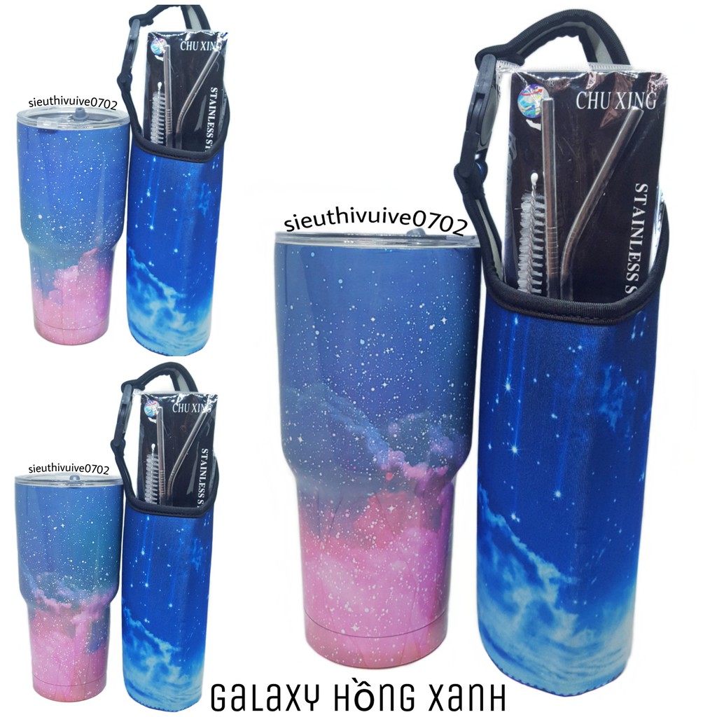 GALAXY TÍM_ COMBO LY GIỮ NHIỆT SIÊU HOT