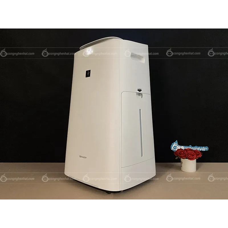 Máy lọc không khí tạo ẩm Sharp KI-LS70-W Tự làm sạch màng lọc - Hàng nội địa Nhật - Mới 100% - Bảo hành 24 tháng