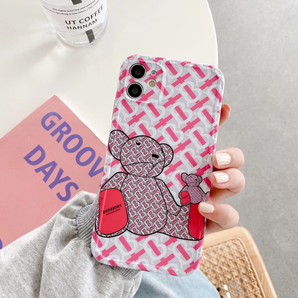 Ốp Điện Thoại Hình Gấu Độc Đáo Cho Iphone 7 8 + X Xs Xr Xsmax 11 Pro Promax | BigBuy360 - bigbuy360.vn