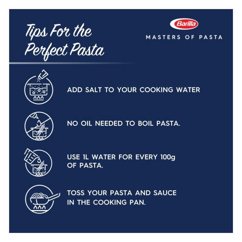 Mì Nui Barilla Hình Xoắn Các Cỡ Fusilli