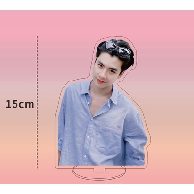 Standee ảnh mica trong đế tròn OhmNanon