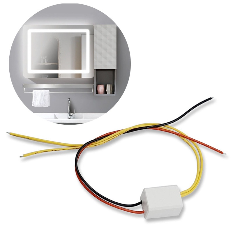 Rơ le công tắc cảm ứng 12V chống sương mù cho đèn LED gương