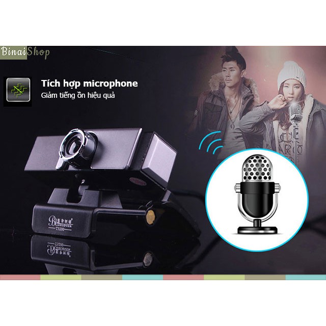 Webcam chuyên dụng cho live stream Bluelover T3200 | WebRaoVat - webraovat.net.vn