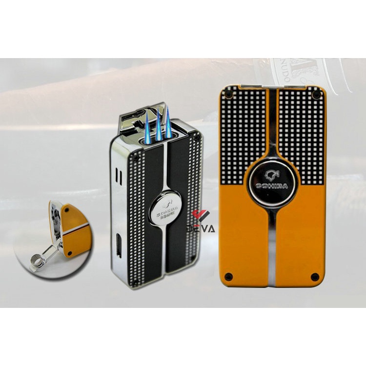 𝐁𝐚̣̂𝐭 𝐋𝐮̛̉𝐚 3 tia kèm đục lỗ Cohiba COB-58