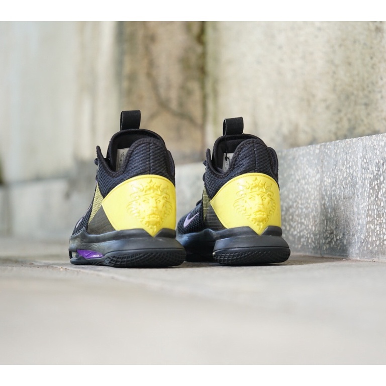 [2hand] Giày Thể Thao NIKE LEBRON WITNESS 4 &quot; LAKERS &quot; CD0188-004 GIÀY CŨ CHÍNH HÃNG