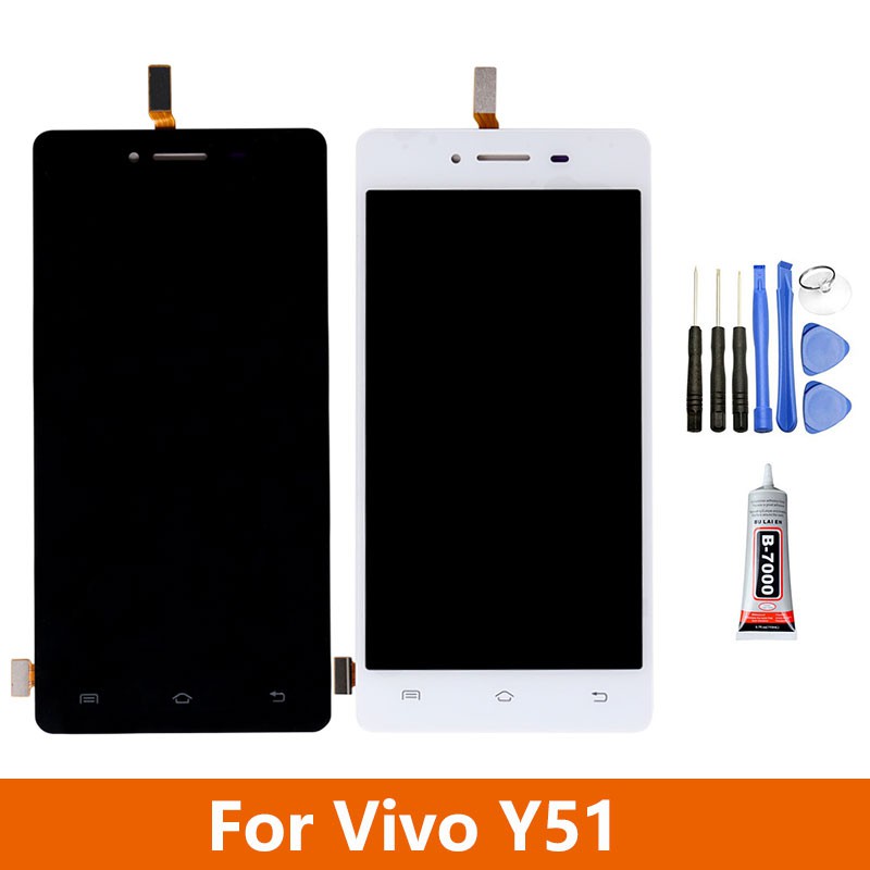 Màn Hình LCD Và Bộ Số Hóa Cảm Ứng Thay Thế Cho VIVO Y51 Y51 5 inch 100%