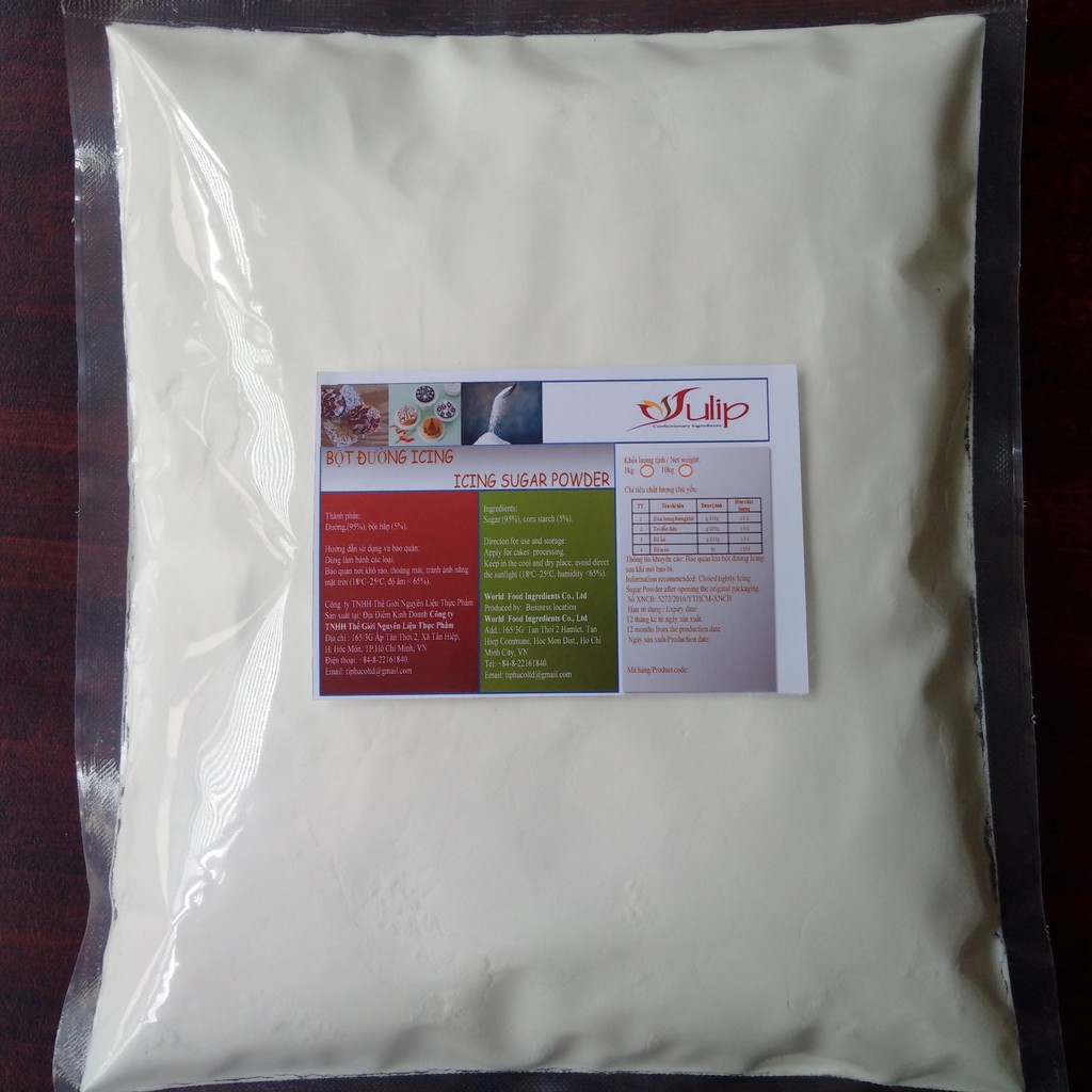 Nguyên liệu làm bánh: Đường xay nguyên chất_Grinding Sugar - 1Kg