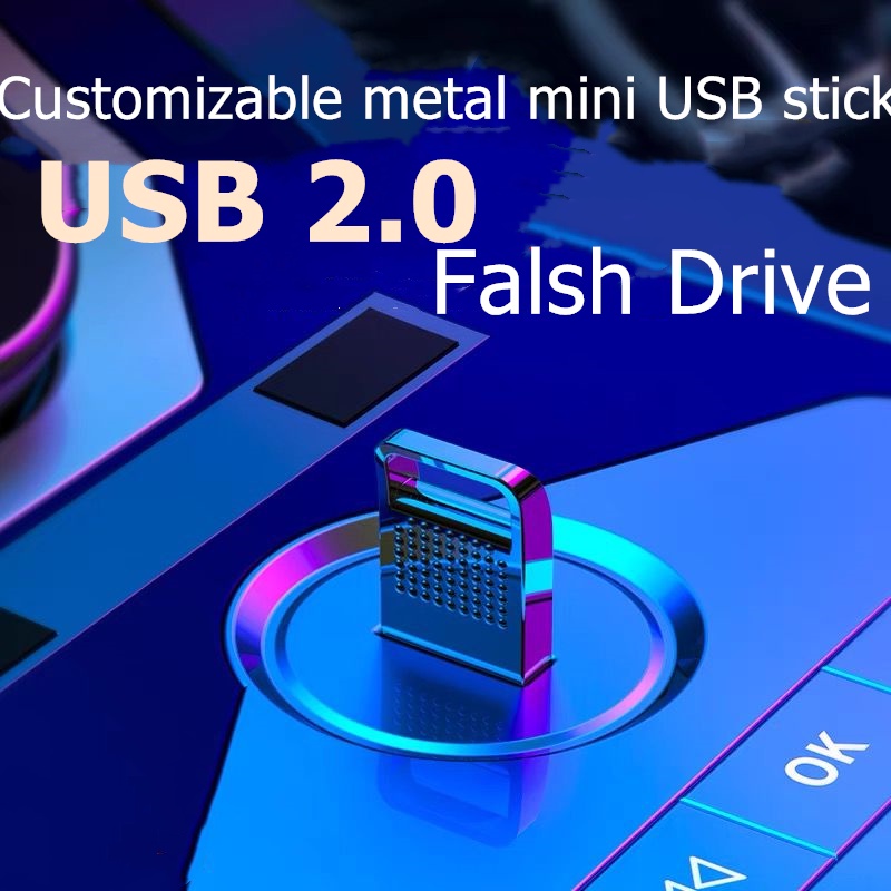 Usb Kim Loại 1GB 2GB 4GB 8GB 16GB 32GB 64GB 128GB Tốc Độ Cao