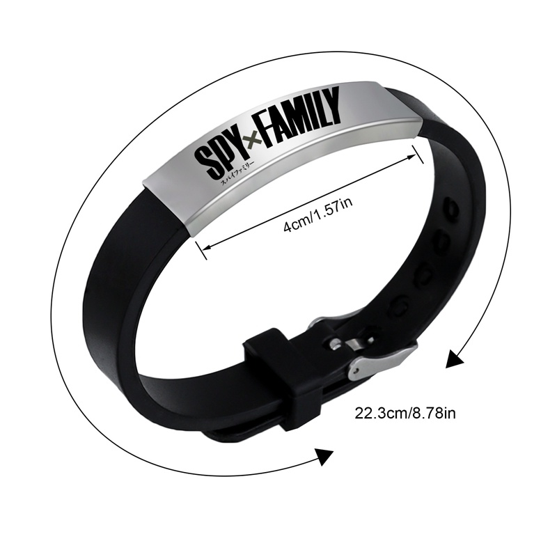 Tmdbyx Vòng Đeo Tay Silicone SPY×FAMILY