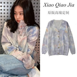 (CÓ SẴN)(ẢNH THẬT)Áo khoác cardigan JENNIE BLACKPINK idol cheapmoment