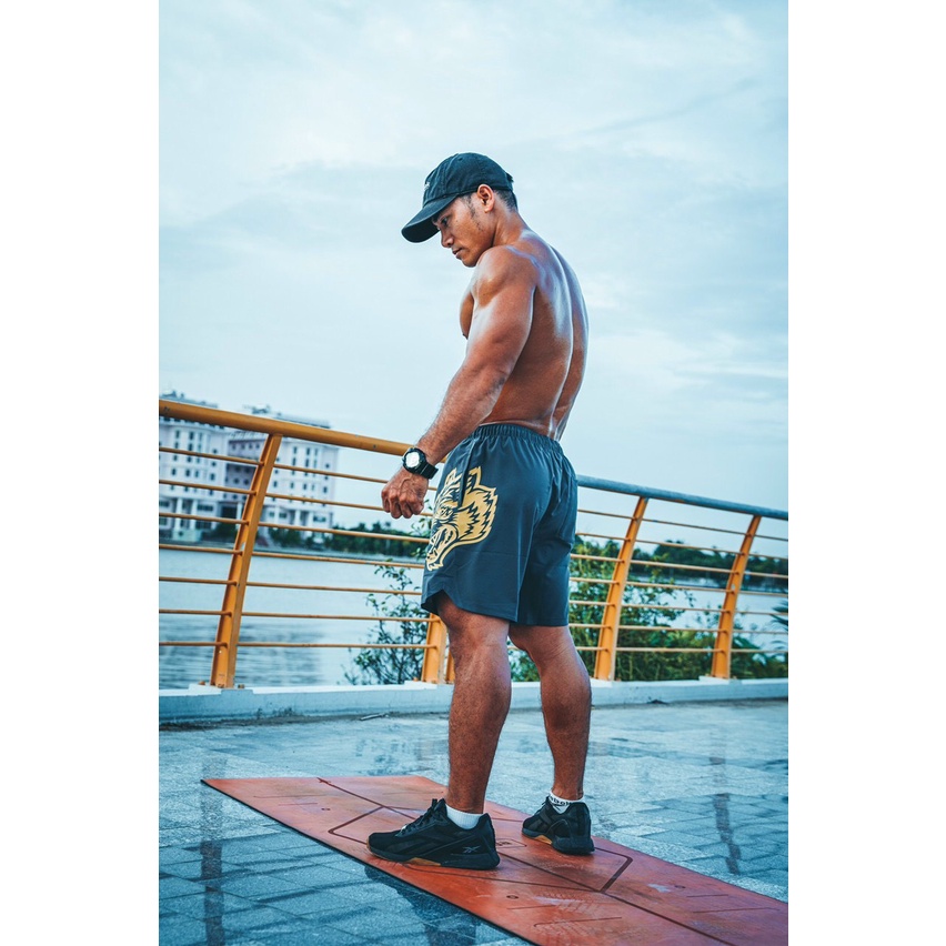 [Hàng Siêu Chất] Quần Short Gym Dark Sport - Full Phụ Kiện