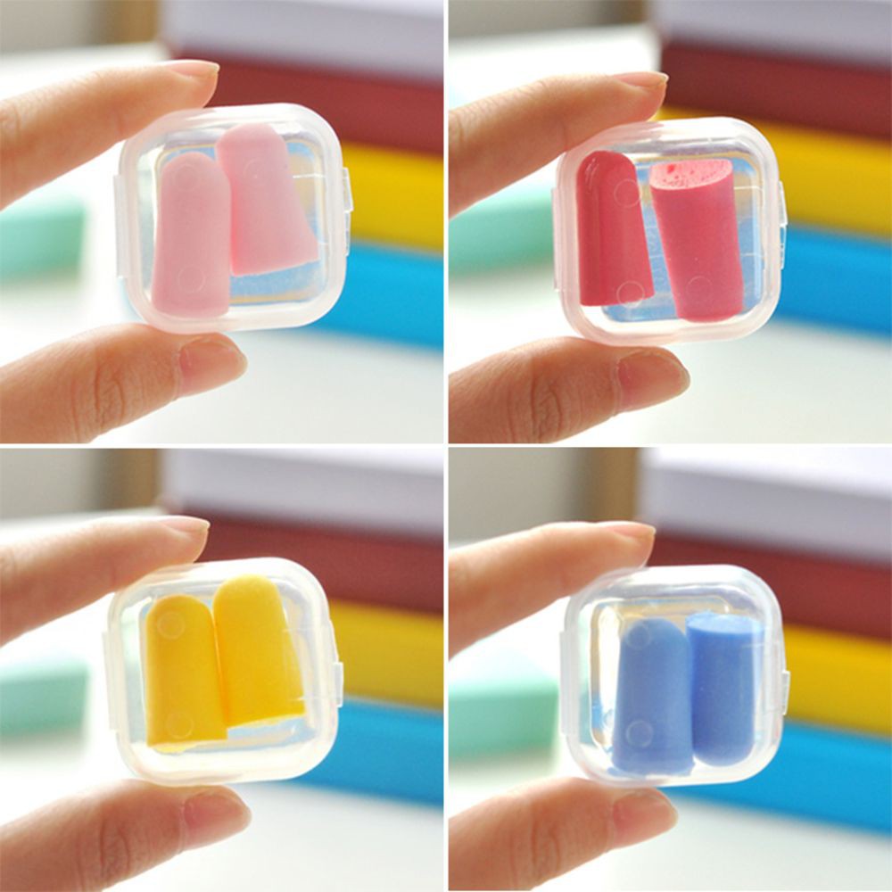 5 Cặp nút bịt tai 2.4*1.2cm chống ồn