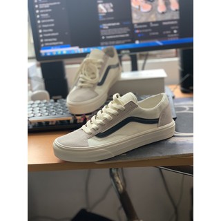 [HÀNG 1:1] Giày sneaker vans style trắng xanh