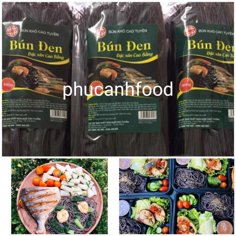 Bún gạo lứt đen Cao Tuyền gói 500g siêu ngon đặc sản Cao bằng.