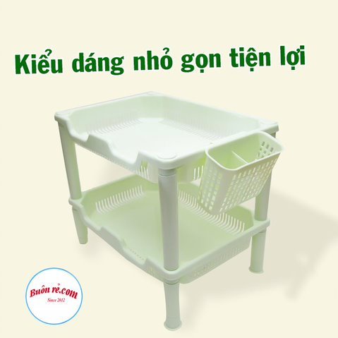 Kệ để đồ đa năng 2 tầng, 3 tầng Việt Nhật (5575), Kệ phòng tắm, nhà bếp đựng gia vị, chén bát –Buôn rẻ 01403