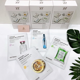  Set MẶT NẠ DR. WONJIN 15 miếng mix 