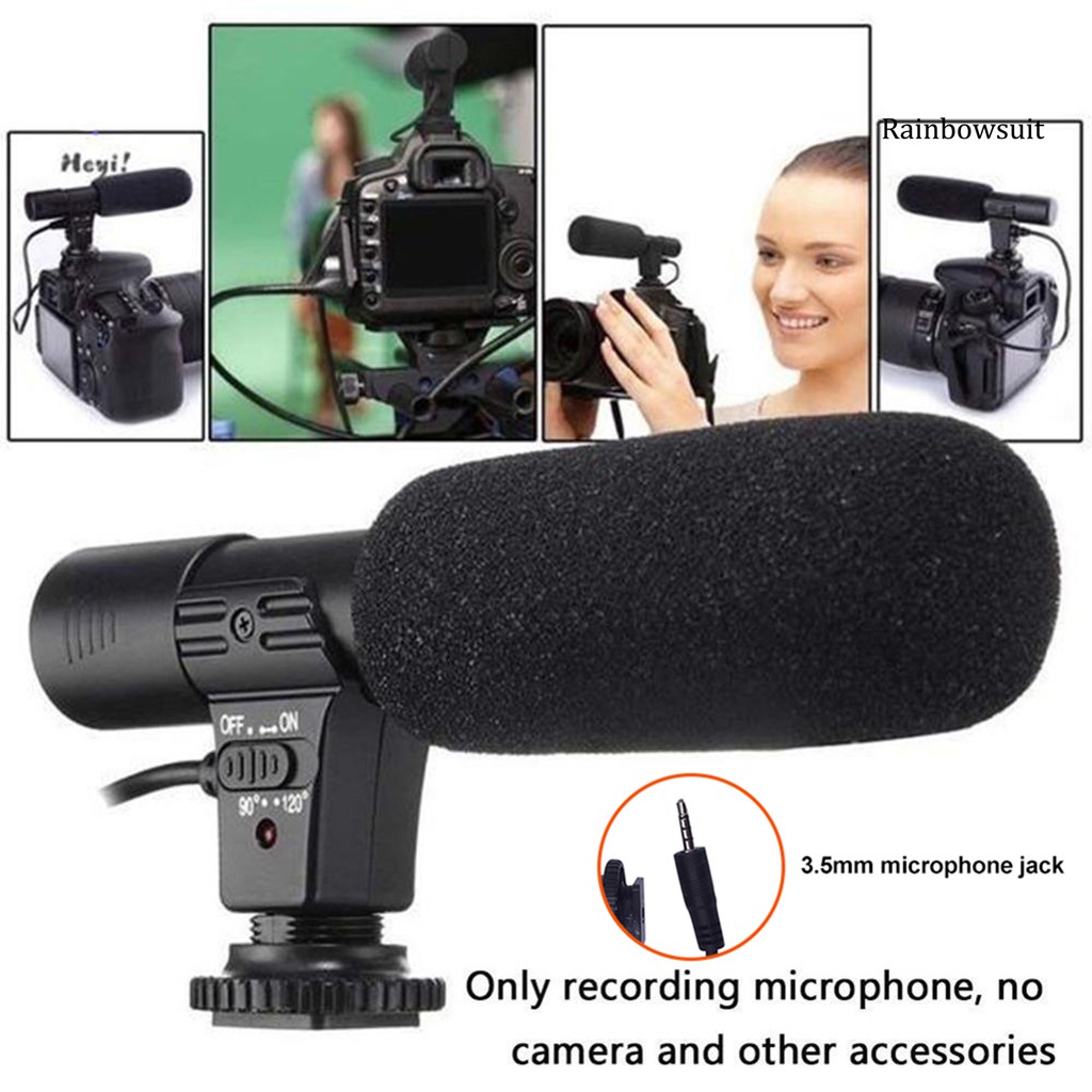 Bộ Micro Thu Âm Chuyên Nghiệp Cho Máy Ảnh Dslr | BigBuy360 - bigbuy360.vn