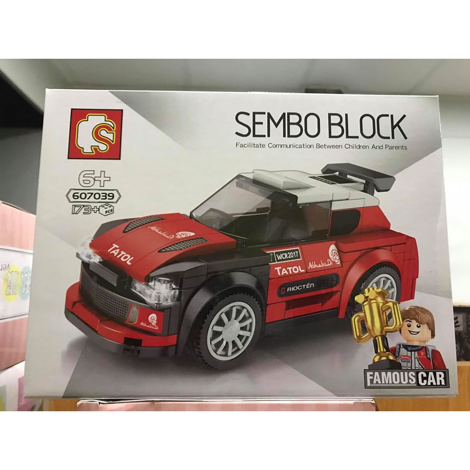 Mô hình non lego - Speed Champion - xe ô tô 607039