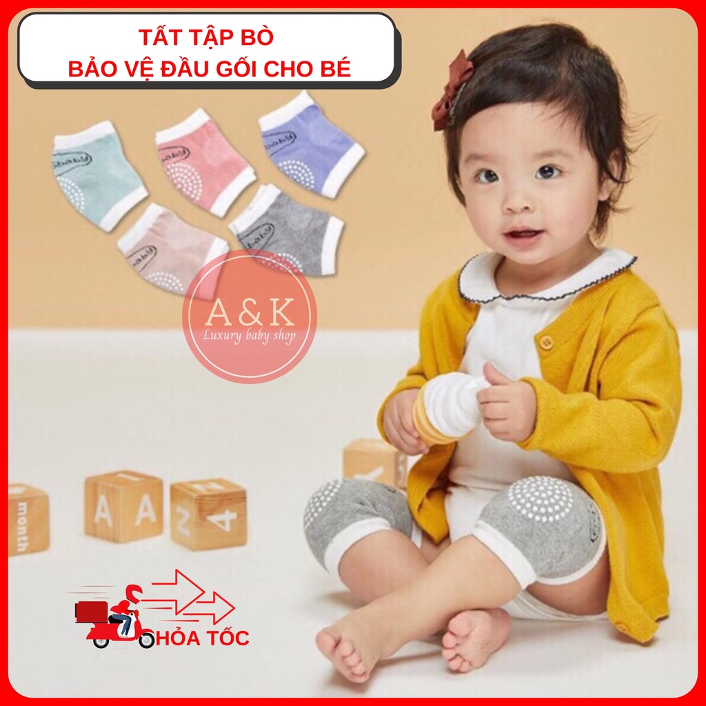 Tất tập bò bảo vệ đầu gối cho bé